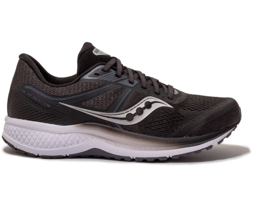 Tenis Saucony Omni 19 Wide Mujer Zapatillas Running Negras / Blancas México MX-421-EI